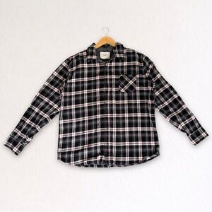 Weatherproof Vintage Plaid Flannel Shirt – Men’s XL